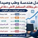 بدل هندسة وطب وصيدلة ؟ الحقيقة الكاملة عن وظائف المستقبل ورواتبها في 2026