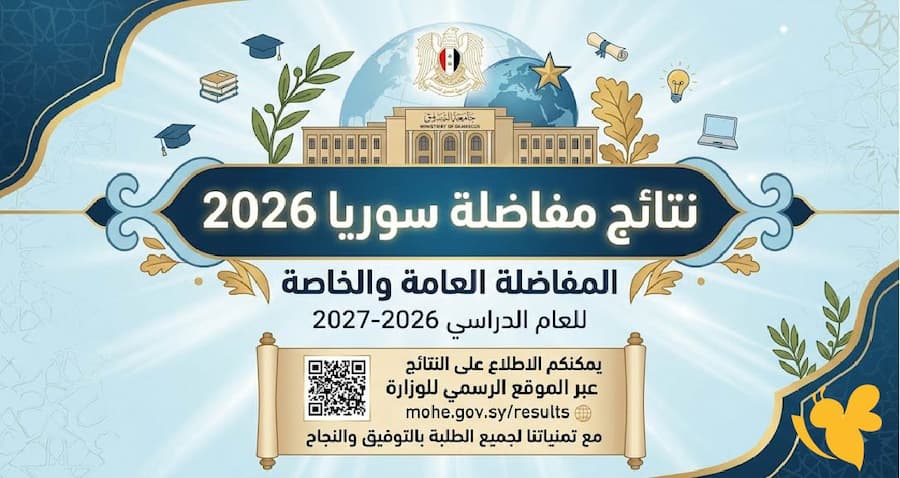 مفاضلة سوريا 2026.. رابط التسجيل والحدود الدنيا للكليات علمي وأدبي