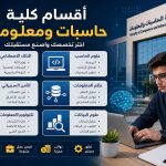 أقسام كلية حاسبات ومعلومات وأفضل قسم للمستقبل 2026 .. الدليل الكامل