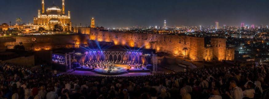 مهرجان القلعة 2026.. جدول الحفلات كاملًا ومواعيد أبرز النجوم وأسعار التذاكر