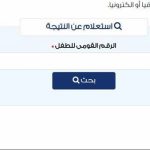 نتيجة تنسيق رياض الأطفال محافظة الغربية 2026.. رابط الاستعلام بالرقم القومي وخطوات معرفة القبول