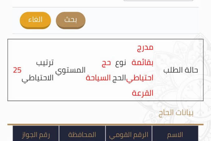 نتيجة قرعة حج الداخلية 2027 في الجيزة.. رابط الاستعلام وأسماء الفائزين