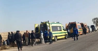 حادث أتوبيس نويبع اليوم.. ارتفاع عدد الوفيات والمصابين وآخر التفاصيل