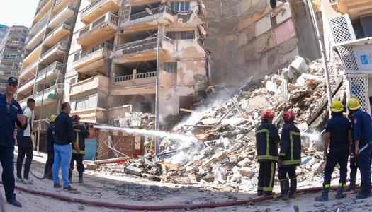 انهيار عقار في الإسكندرية اليوم.. التفاصيل الكاملة وأسماء المناطق المتأثرة