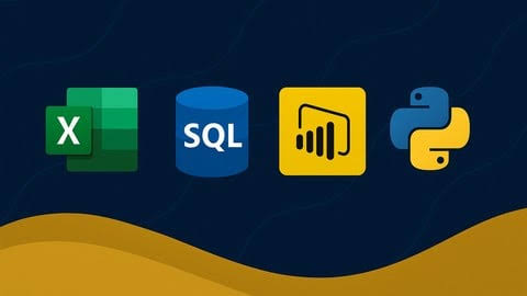 دبلومة تحليل البيانات الاحترافية.. اتعلم Excel وSQL وPower BI وPython